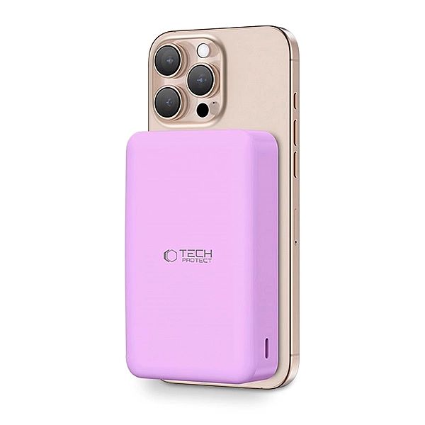 Tech-Protect Pb12 Lifemag Magsafe Power Bank 20000Mah Lilac