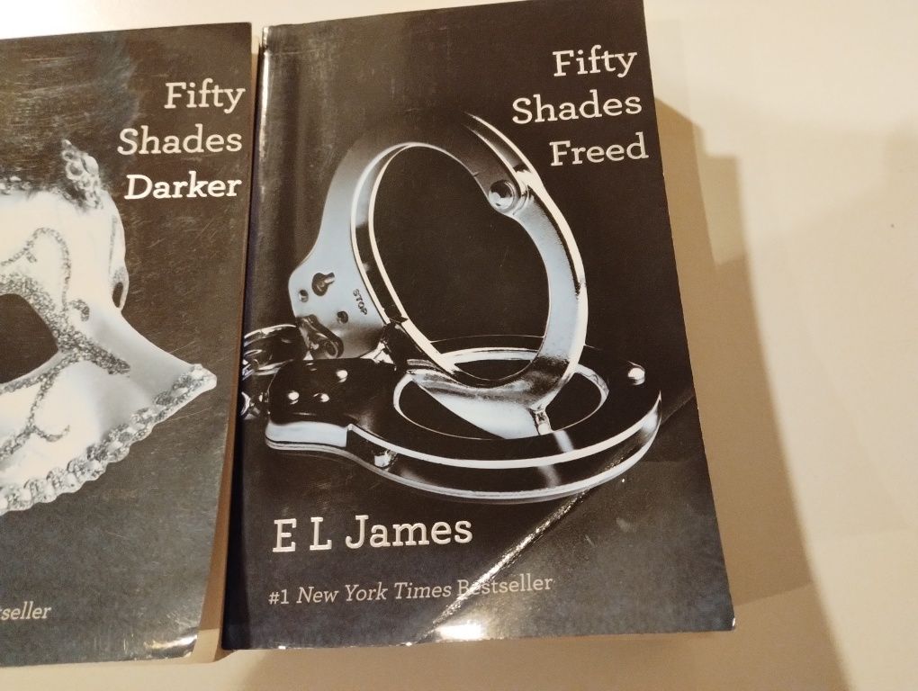 Trylogia Fifty Shades Of Grey wydanie anglojęzyczne