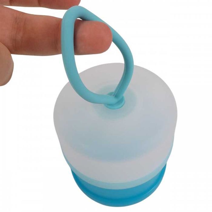 Regulowany pojemnik na mleko w proszku 4 komorowy niebieski #2267N