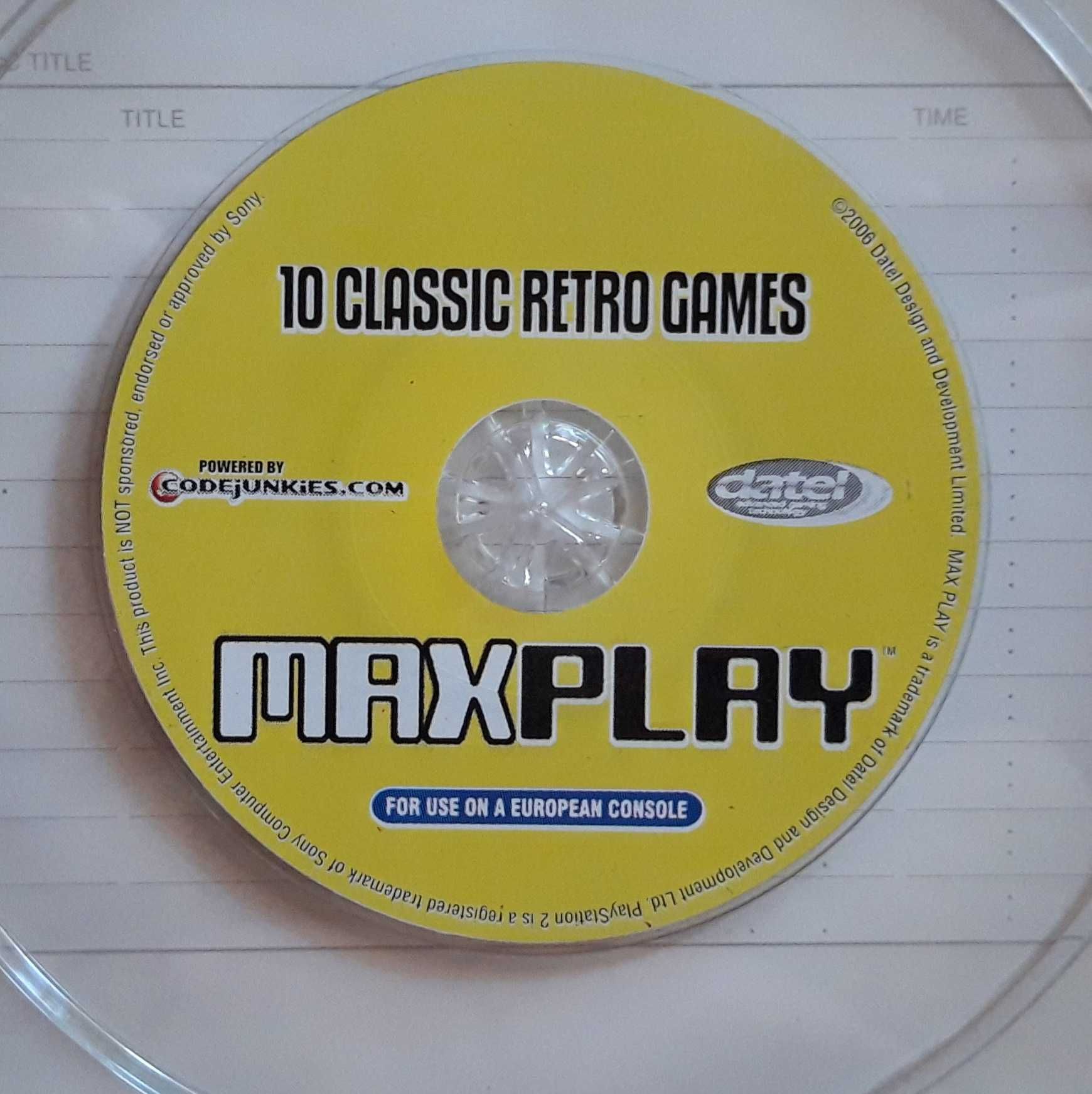 10 oldschool'owych gier PSX, PSOne, PS2.Maxplay 10 classic retro games