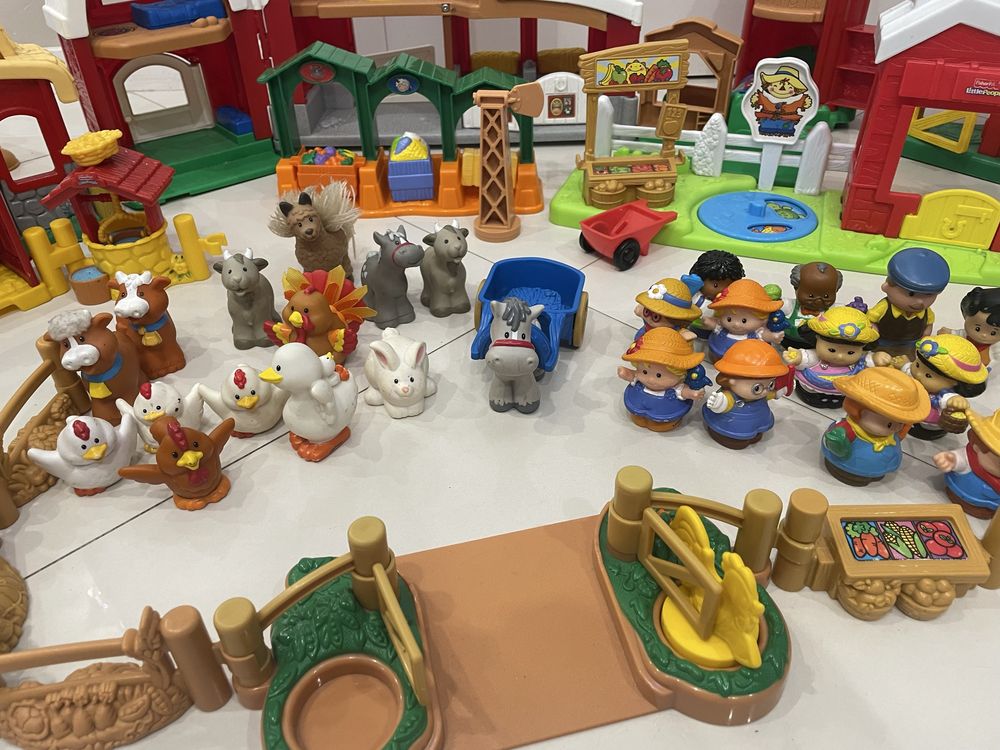 Farma interaktywna fisher price, wielki zestaw