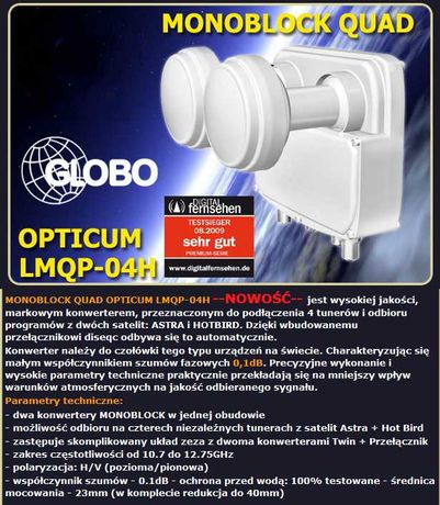 Konwerter OPTICUM Monoblock Quad LMQP-04H (poczwórny)