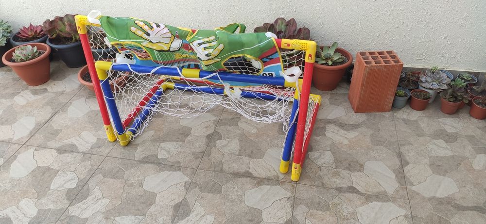 Balizas de futebol criança