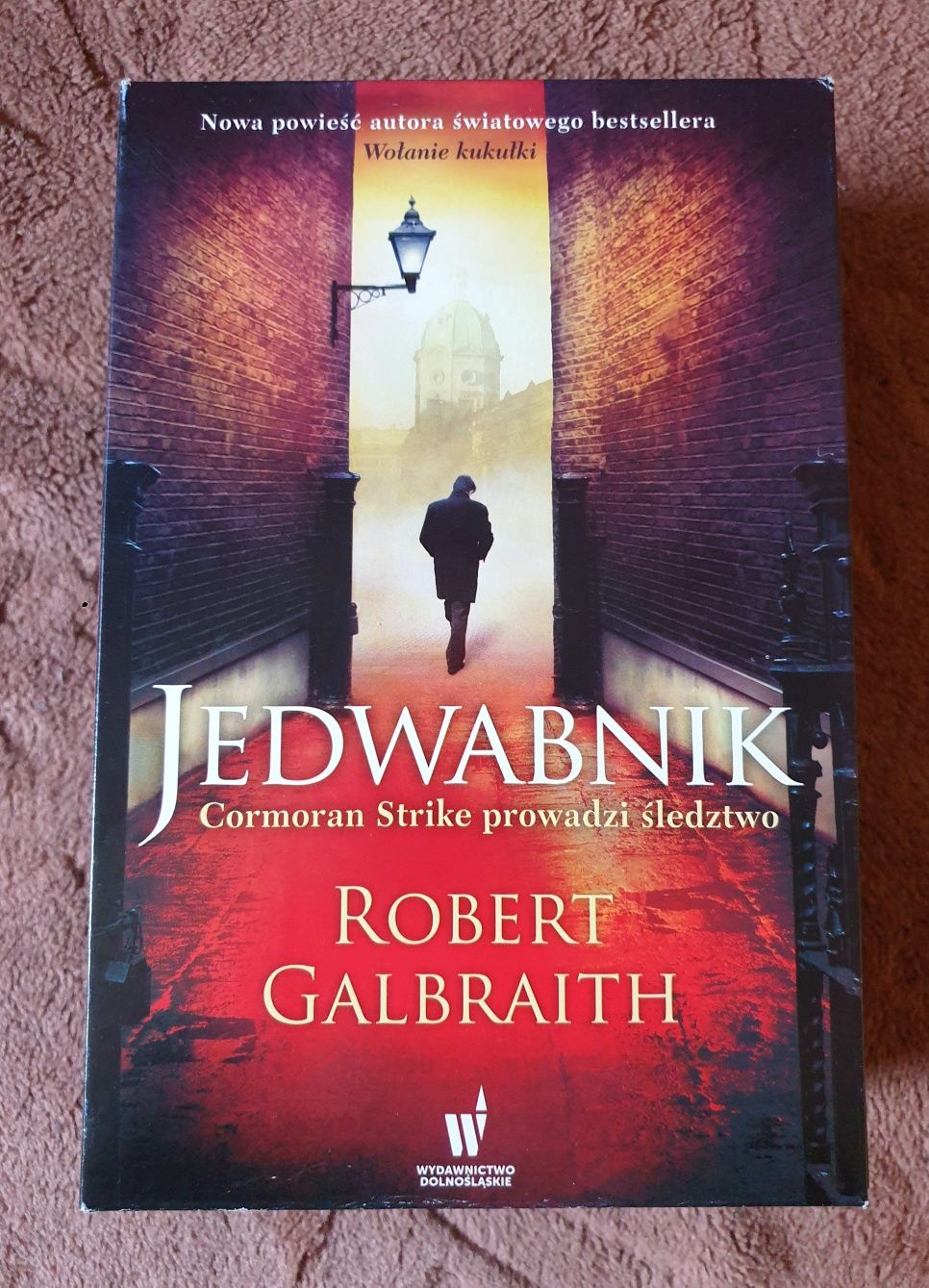 2x Robert Galbraith (Rowling) wołanie kukułki jedwabnik książka