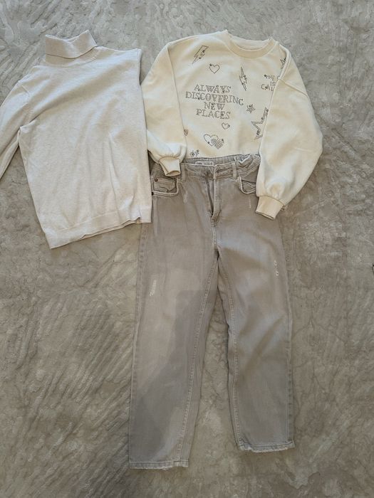 Джинси, кофта Zara