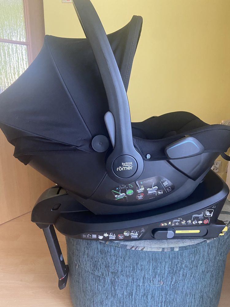 Nosidełko Britax Romer Baby Safe Fotelik 0-13 KG Black