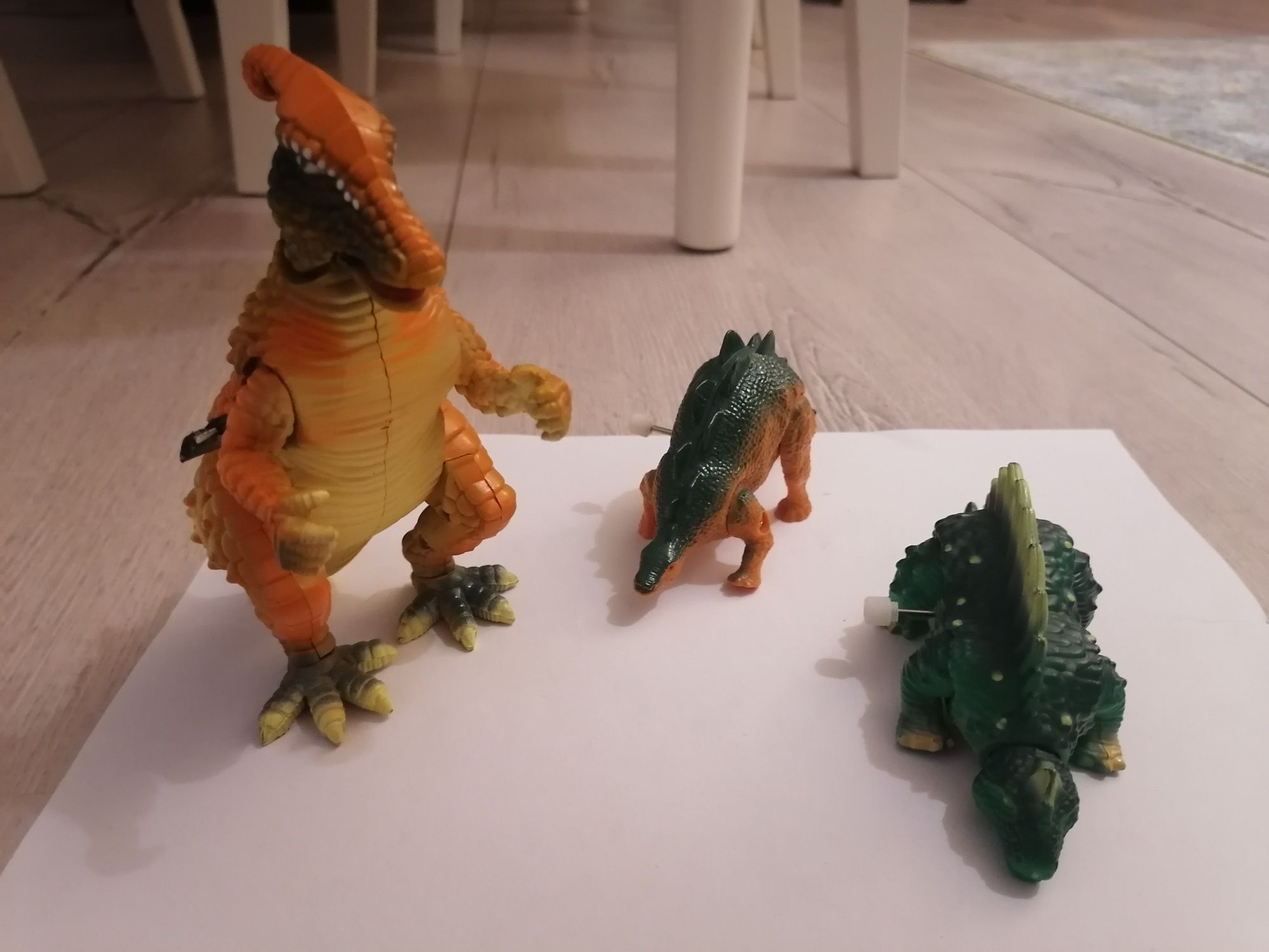 Dinozaury nakręcane - chodzące