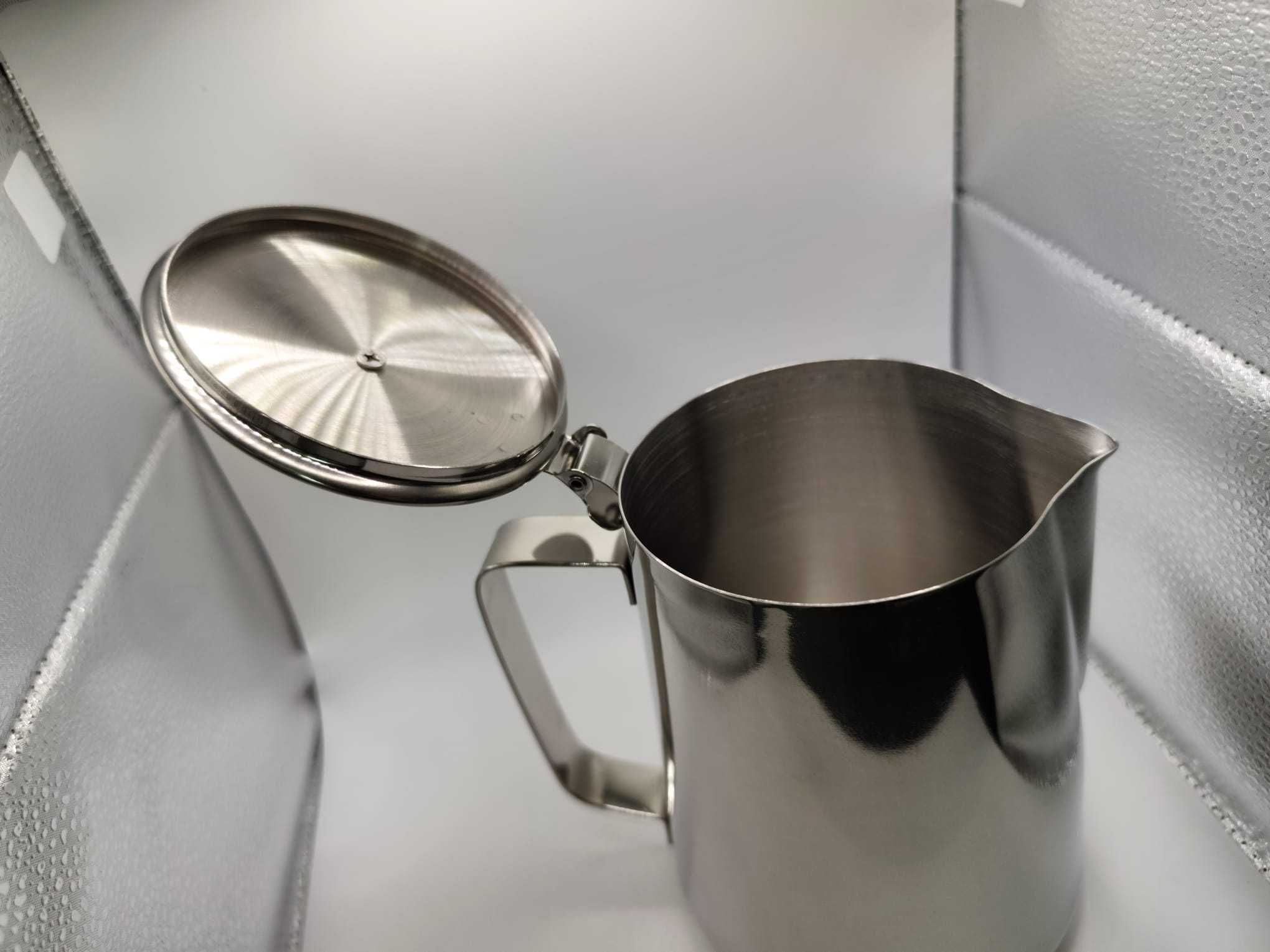 MAGT Dzbanek do Mleka / Kawy ze Stali Nierdzewnej z Pokrywką – 1500 ml