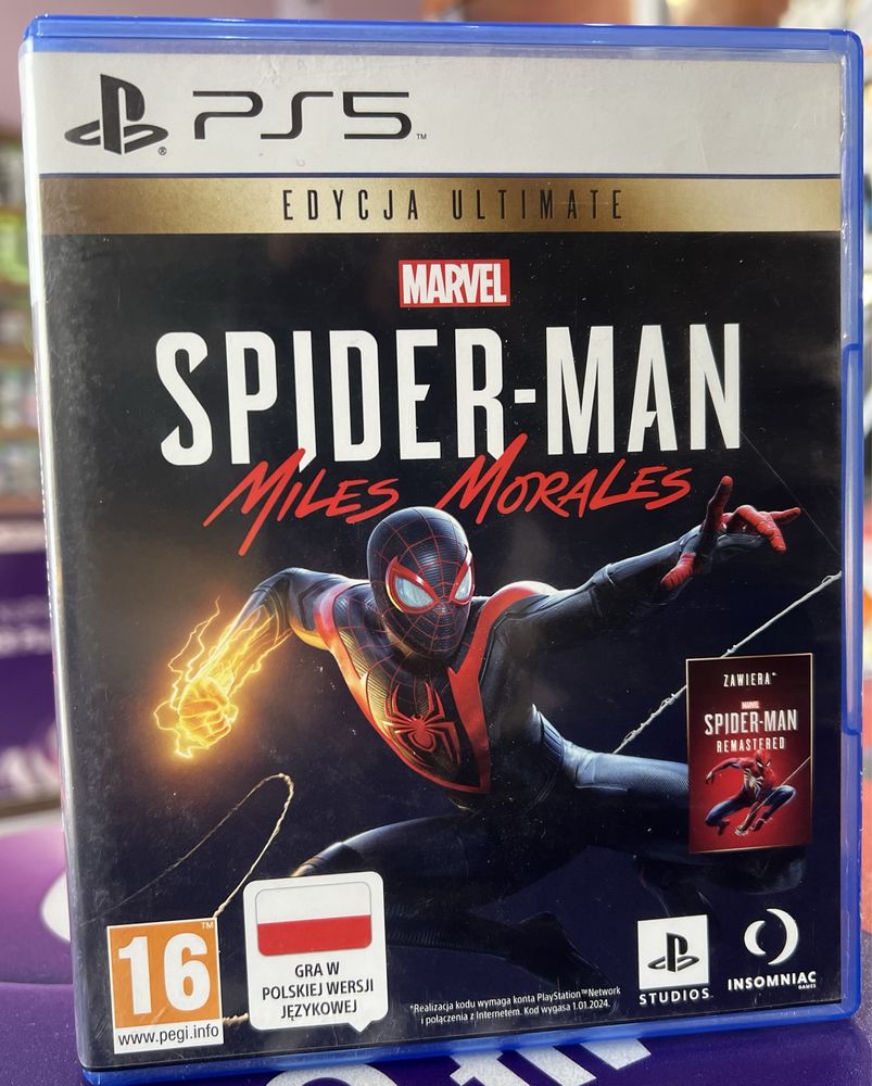 Spider-man Miles Morales PS5 / sklep