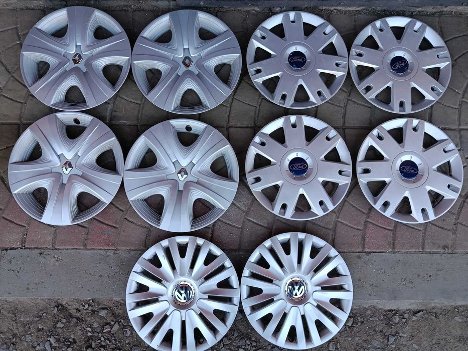 KOŁPAKI Oryginalne *15 VW Golf Passat  *16 RENAULT STRUKTURALNE