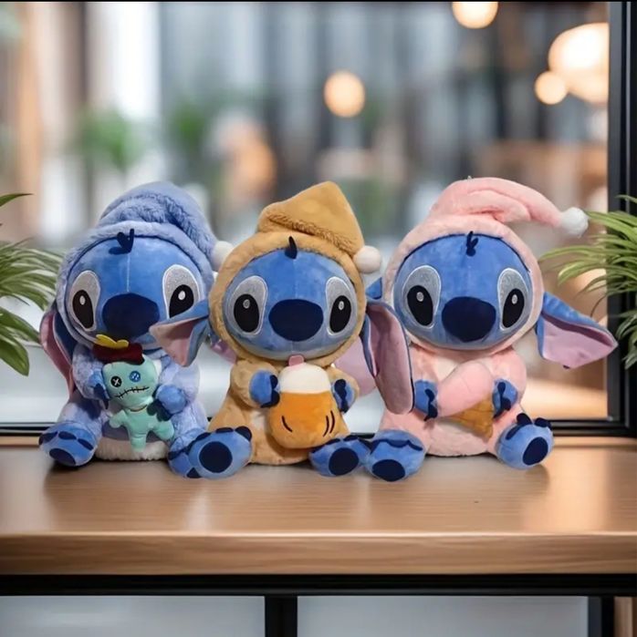 М’яка іграшка Стіч З кавою/чуча/ морозиво Disney Lilo & Stitch