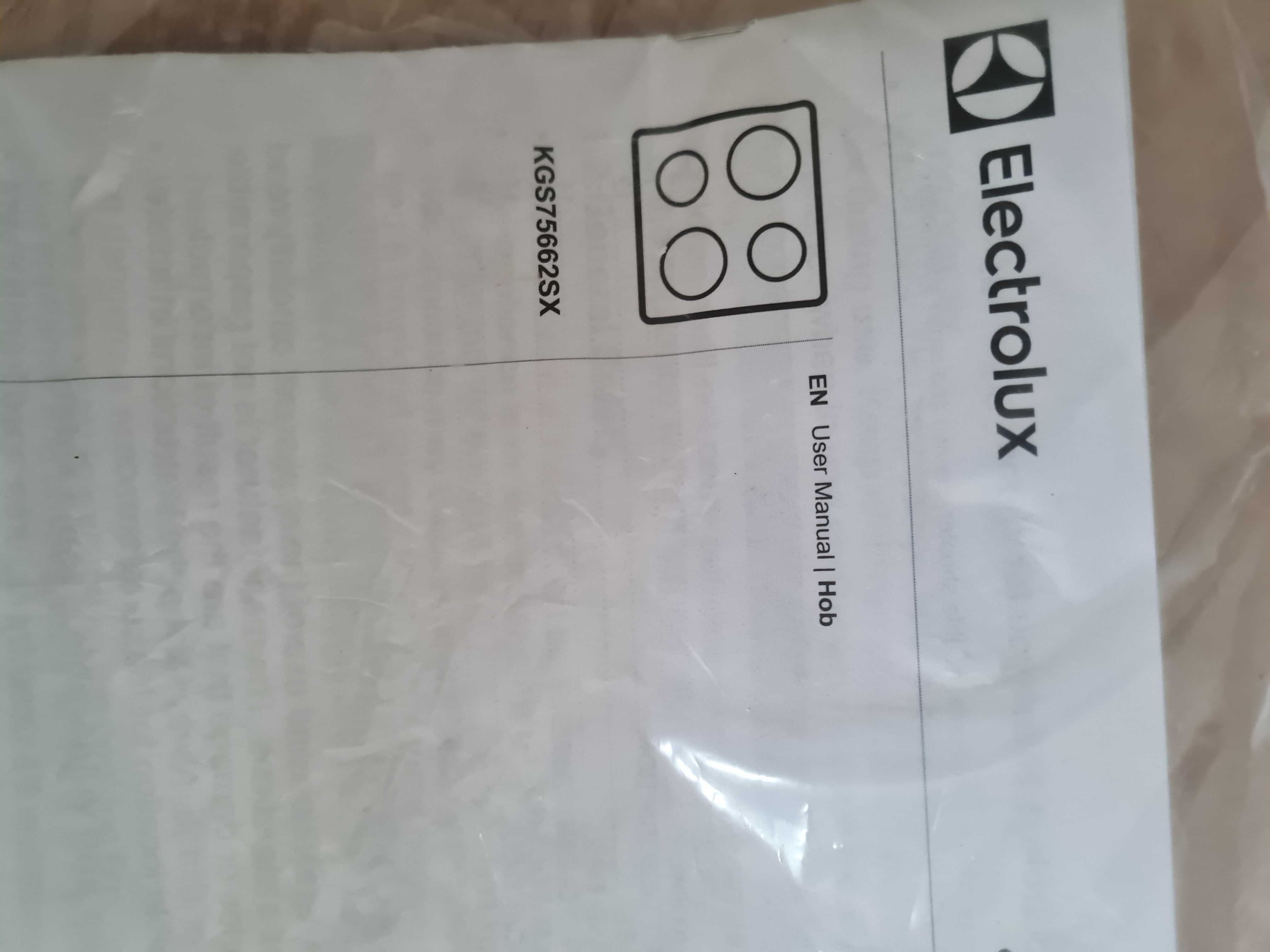 nowa płyta gazowa 5 palnikowa, gwarancja,elektrolux
