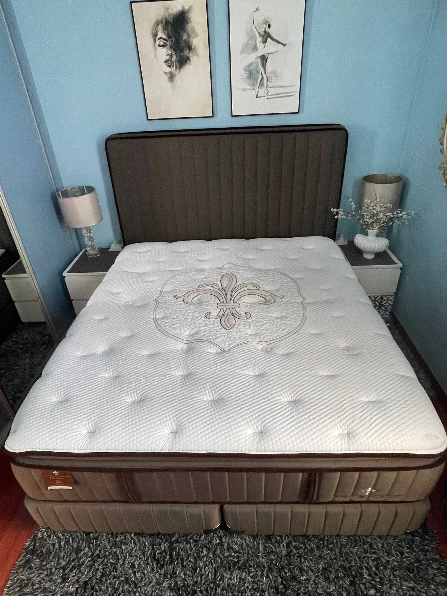 Luksusowy Materac Sprężynowy Stearns&Foster Estate Plush 180x200 Brąz