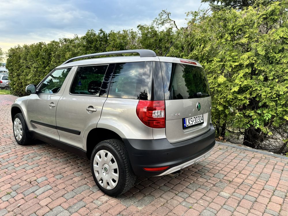 Skoda Yeti 2.0 TDI 140km 4x4 2011r Stan Bardzo Dobry Opłaty na Rok