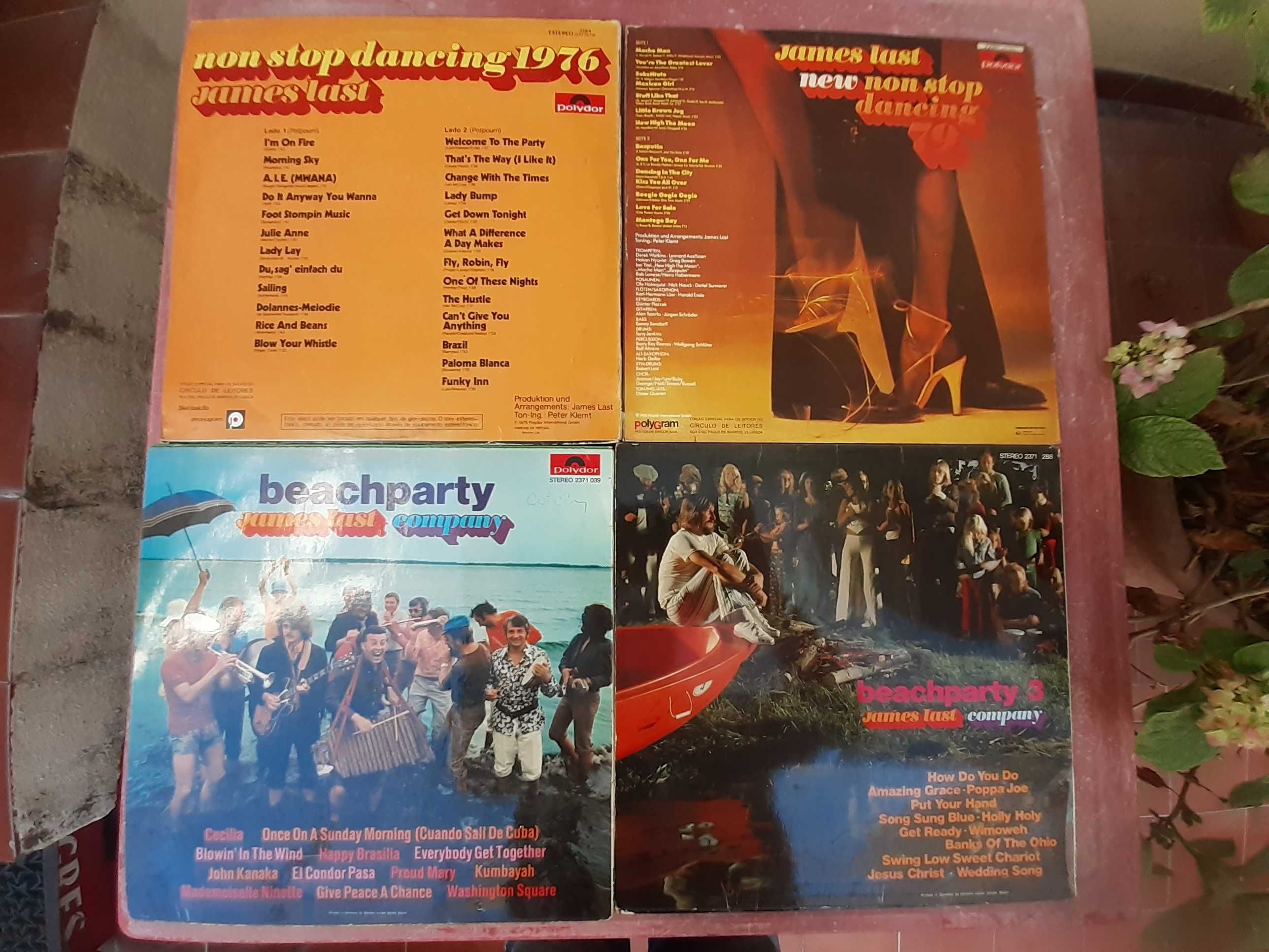 Vinil - James Last - Non Stop Dancing e Beach Party