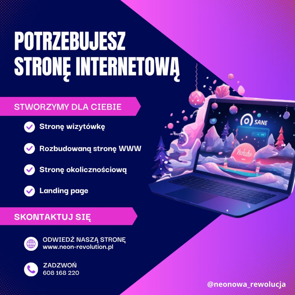 Strona internetowa - 699 zł