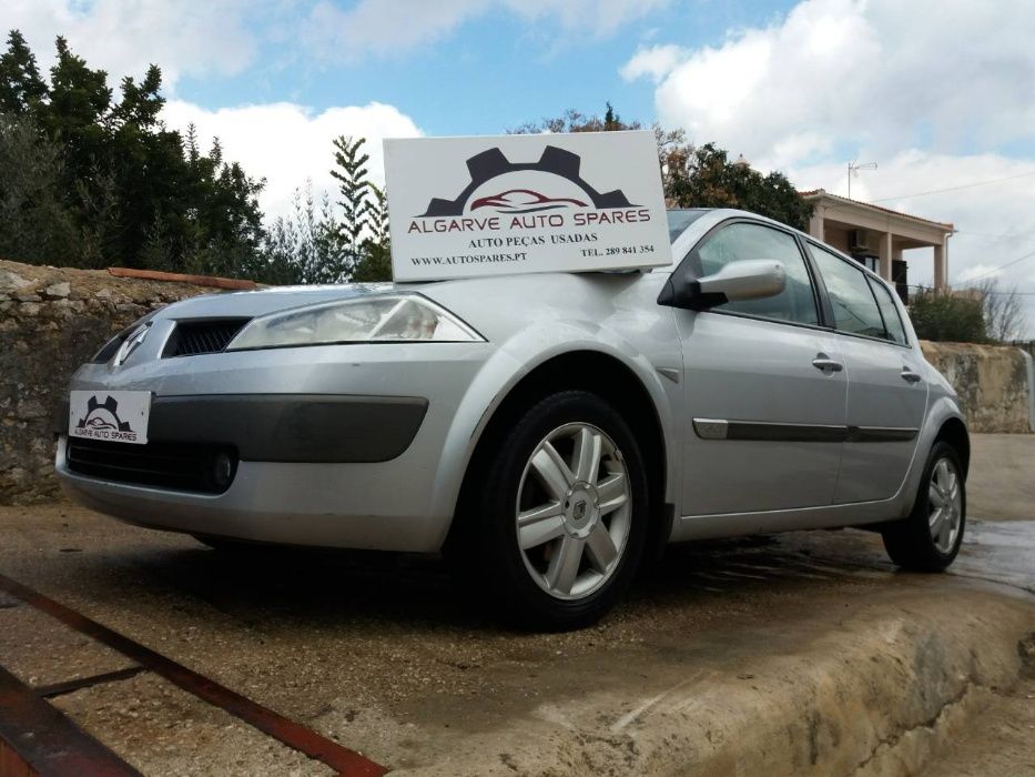 Renault Megane Cabrio 1.6i 1999, Megane 1.5 dCI 2005 Para Peças