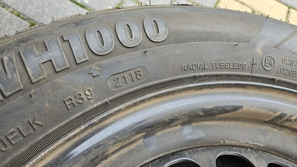 Koła felgi stalowe BMW e60 r16 opony zimowe