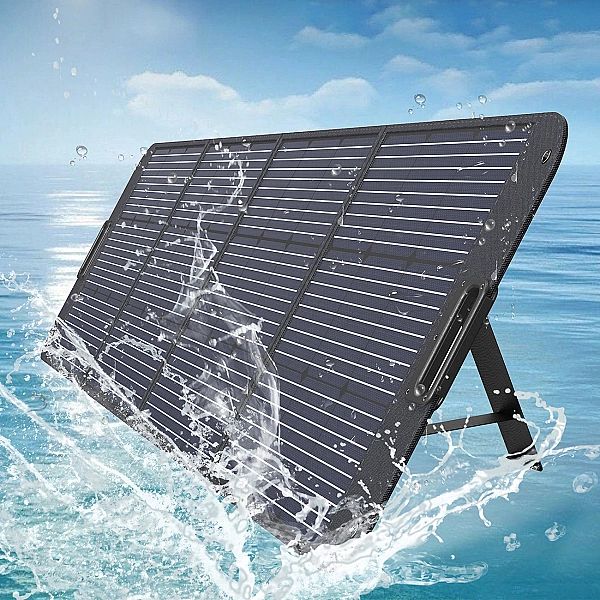 Choetech ładowarka solarna 200W przenośny panel słoneczny czarny (SC01