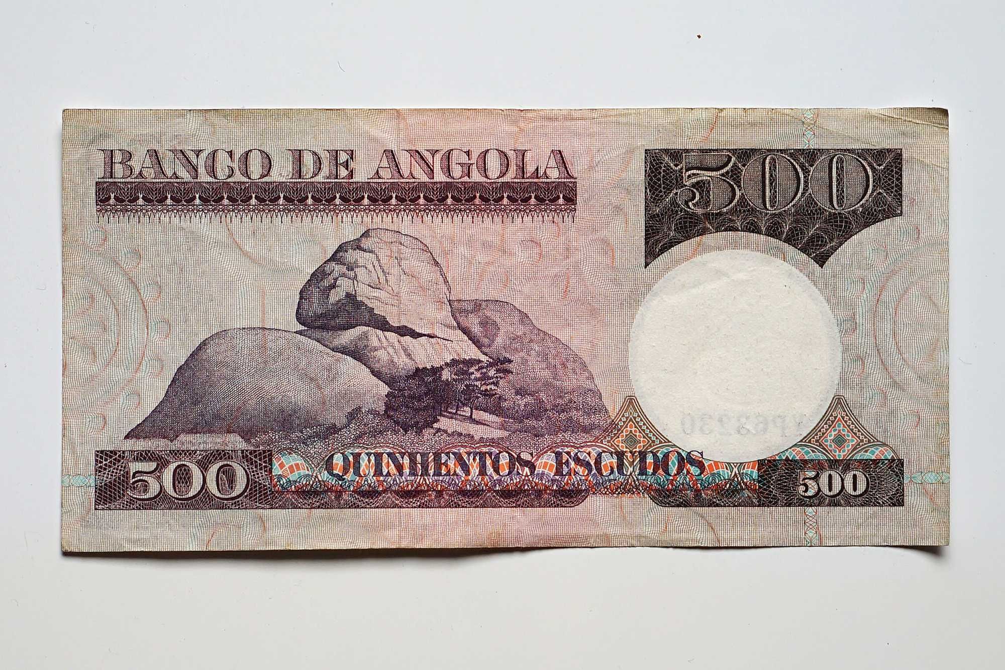 Nota 500 Escudos - 1973 Angola