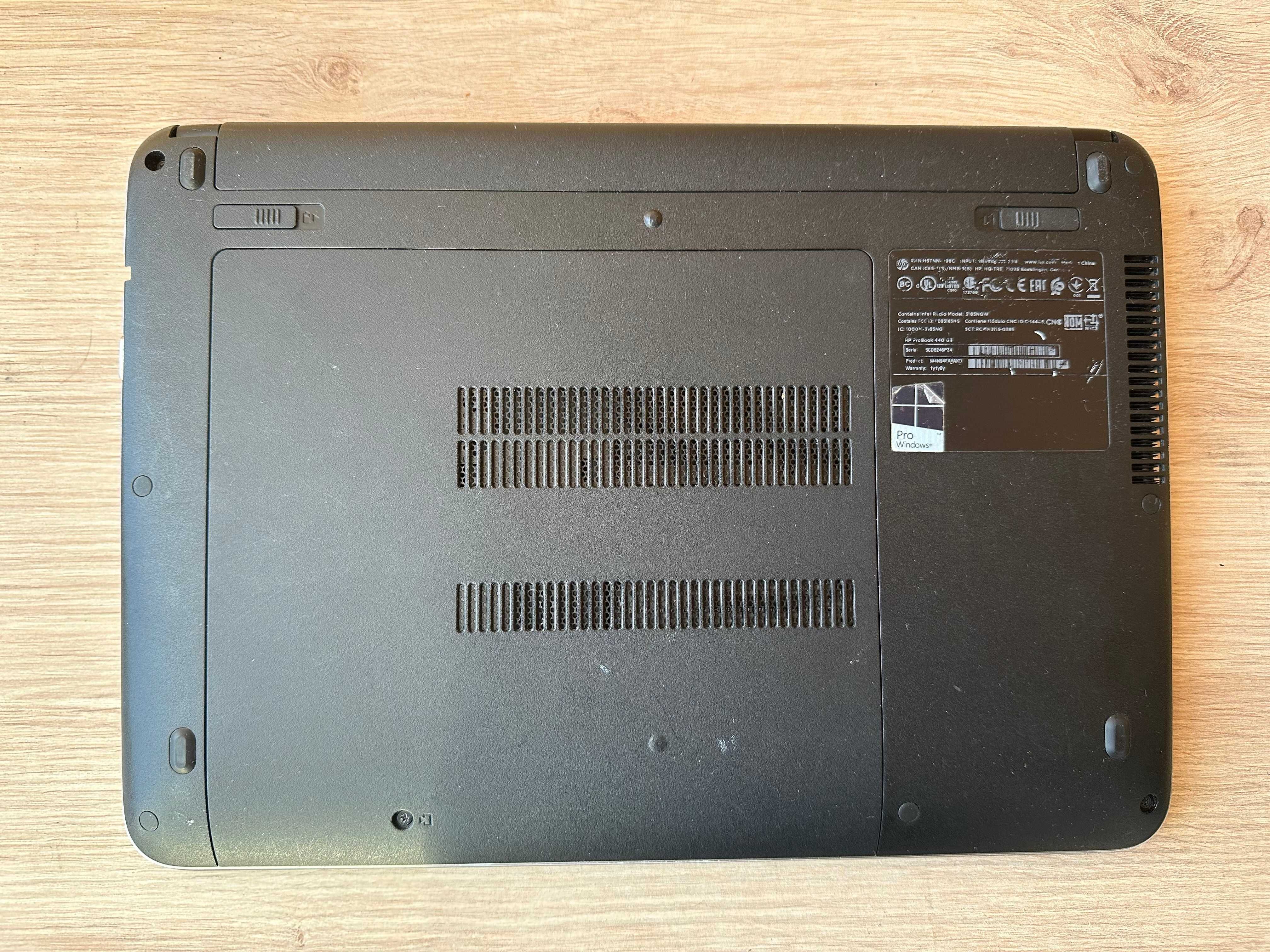 Ноутбук HP ProBook 440 G3 I5 6200U DDR4 8Gb SSD 256Gb