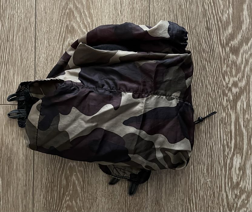 Capa impermeavel para cão grande padrão camuflado