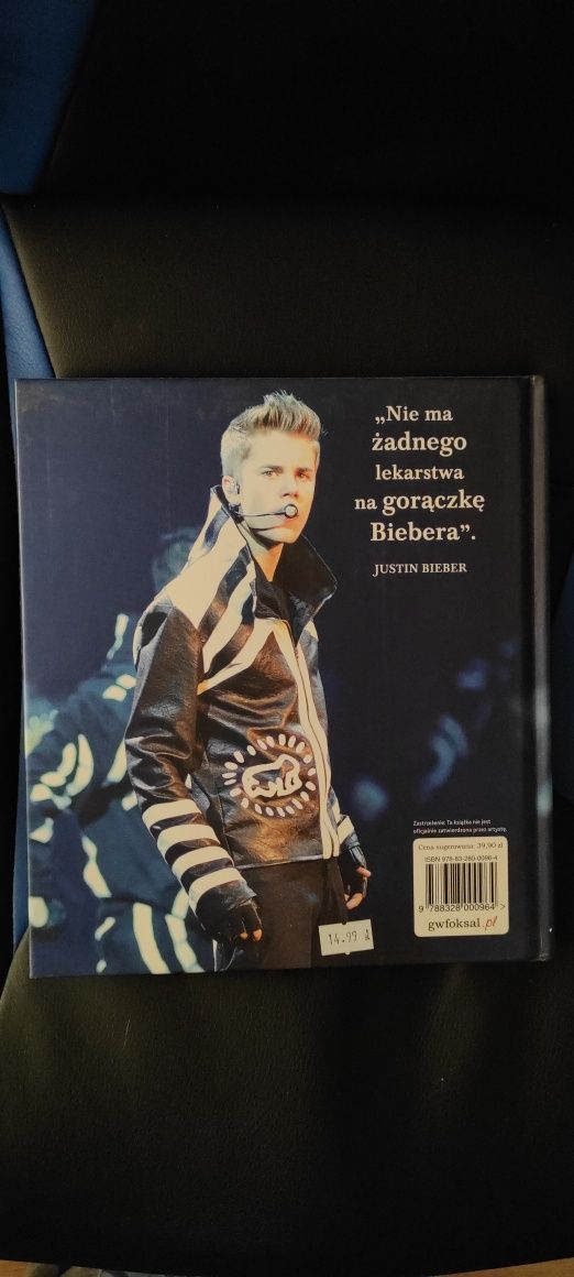 Biografia Justin Bieber książka