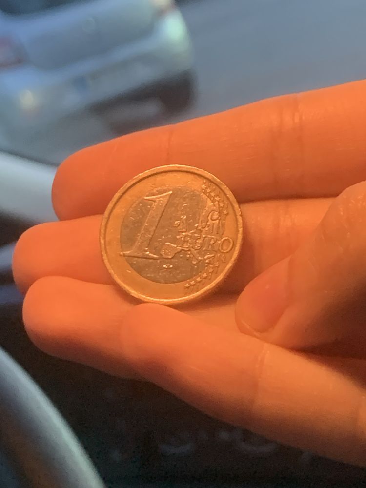moeda 1 euro Italia 2002