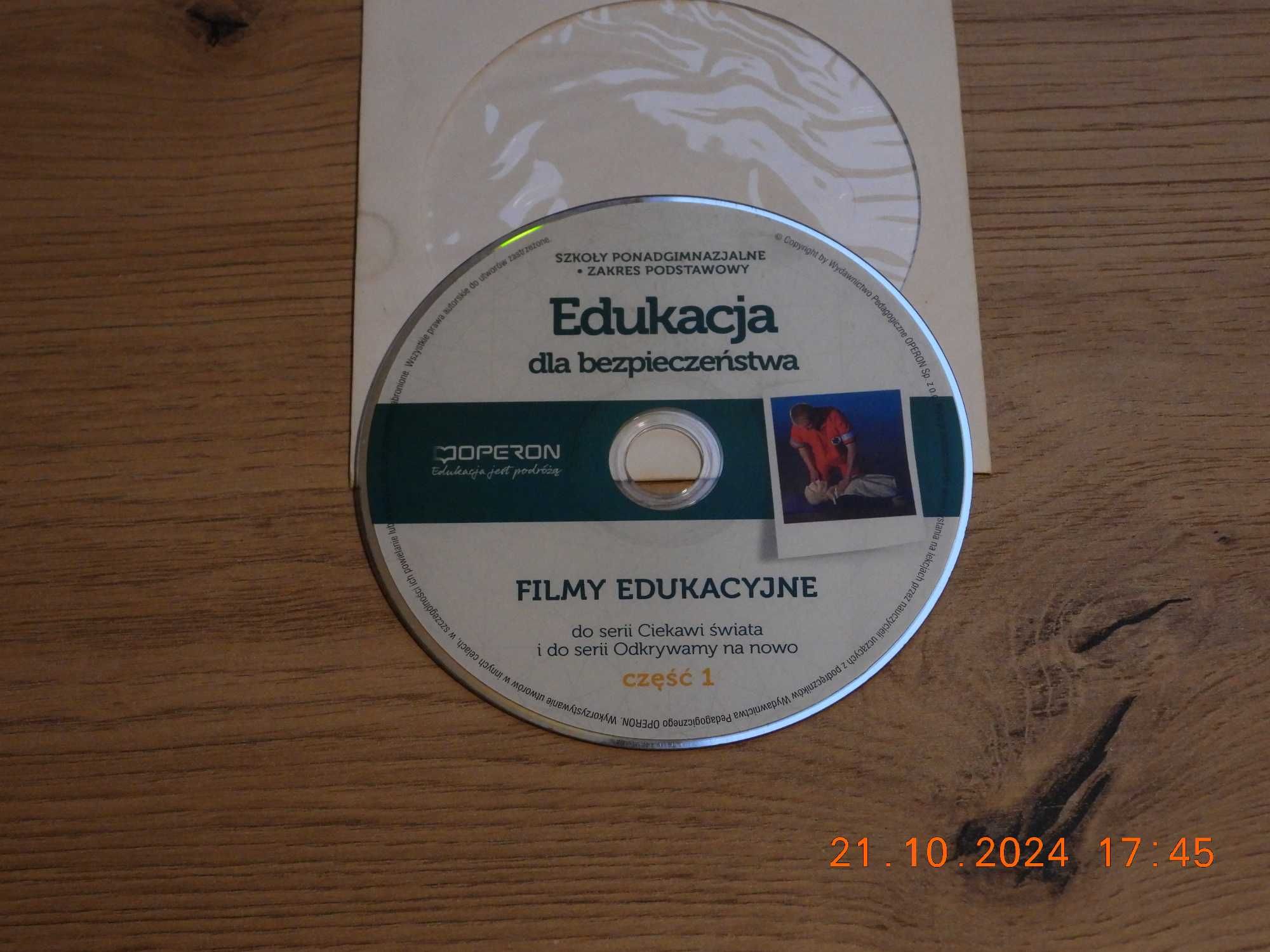 Edukacja dla Bezpieczeństwa - filmy edukacyjne  - podstawowy OPERON