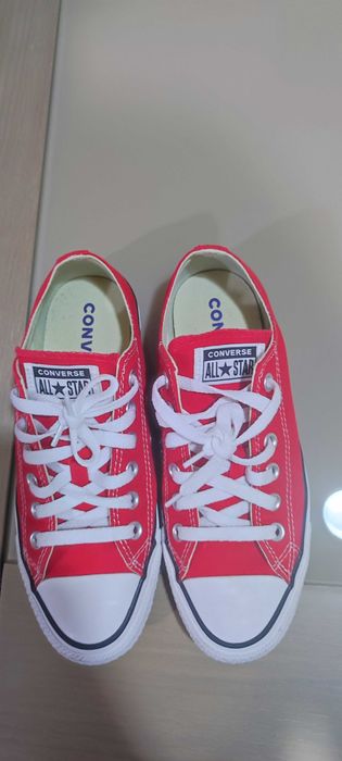 All star converse vermelhas