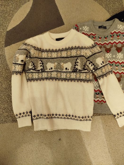 Sweterek świąteczny .chłopięcy