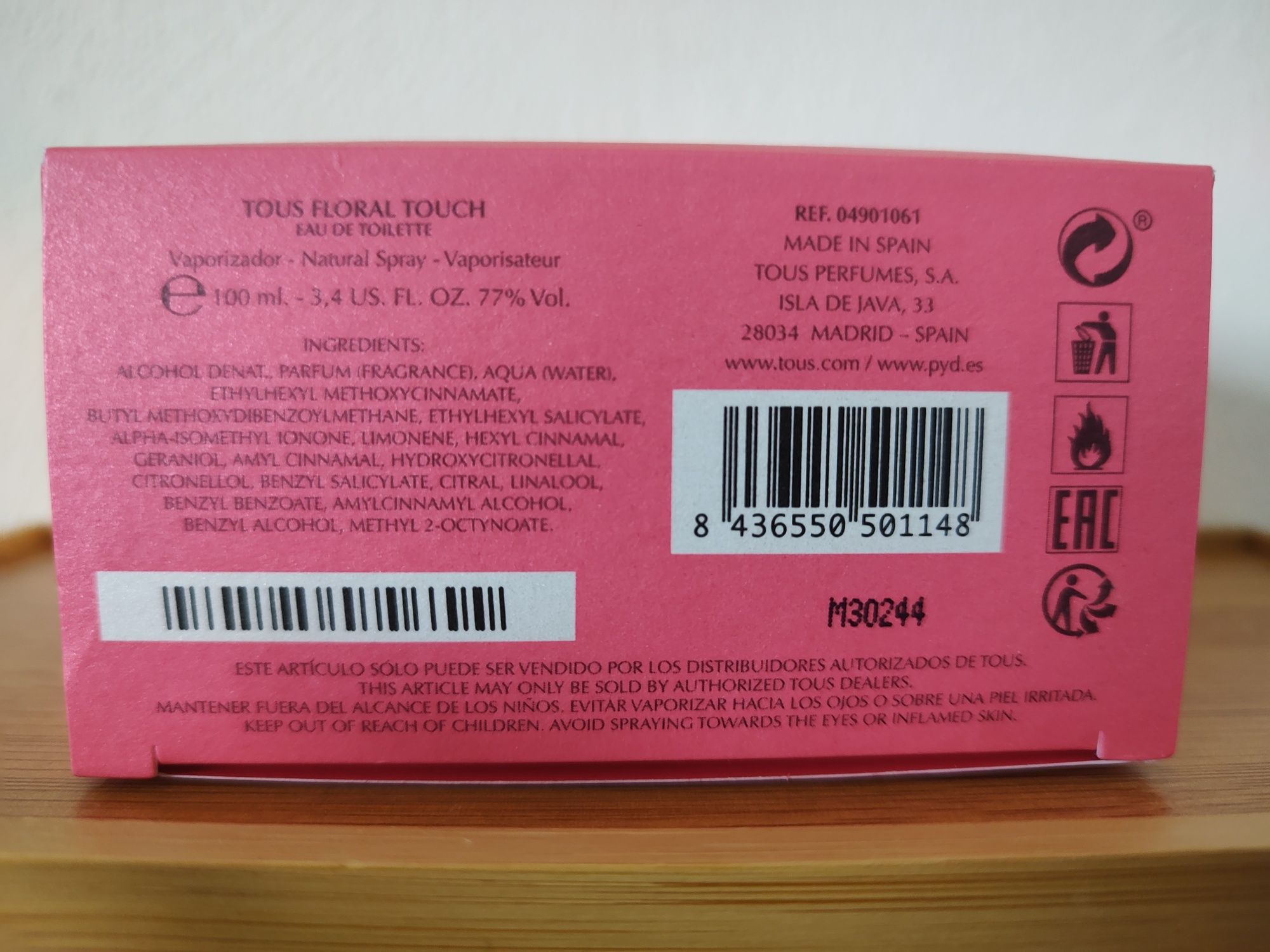 Tous Floral Touch 100 ml oryginalna woda toaletowa