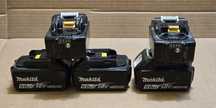 Makita 18V 6Ah Bl1860BI , 5Ah Bl1850B