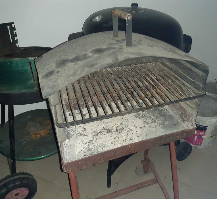 Grill przenosny stalowy 4 szt