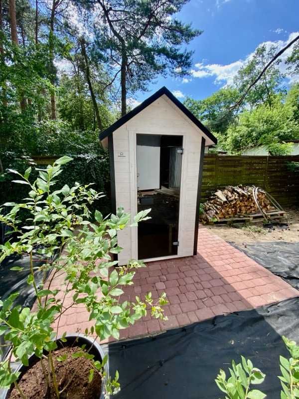 Sauna Sucha - Fińska - Ogrodowa - Zewnętrzna - 2 osobowa