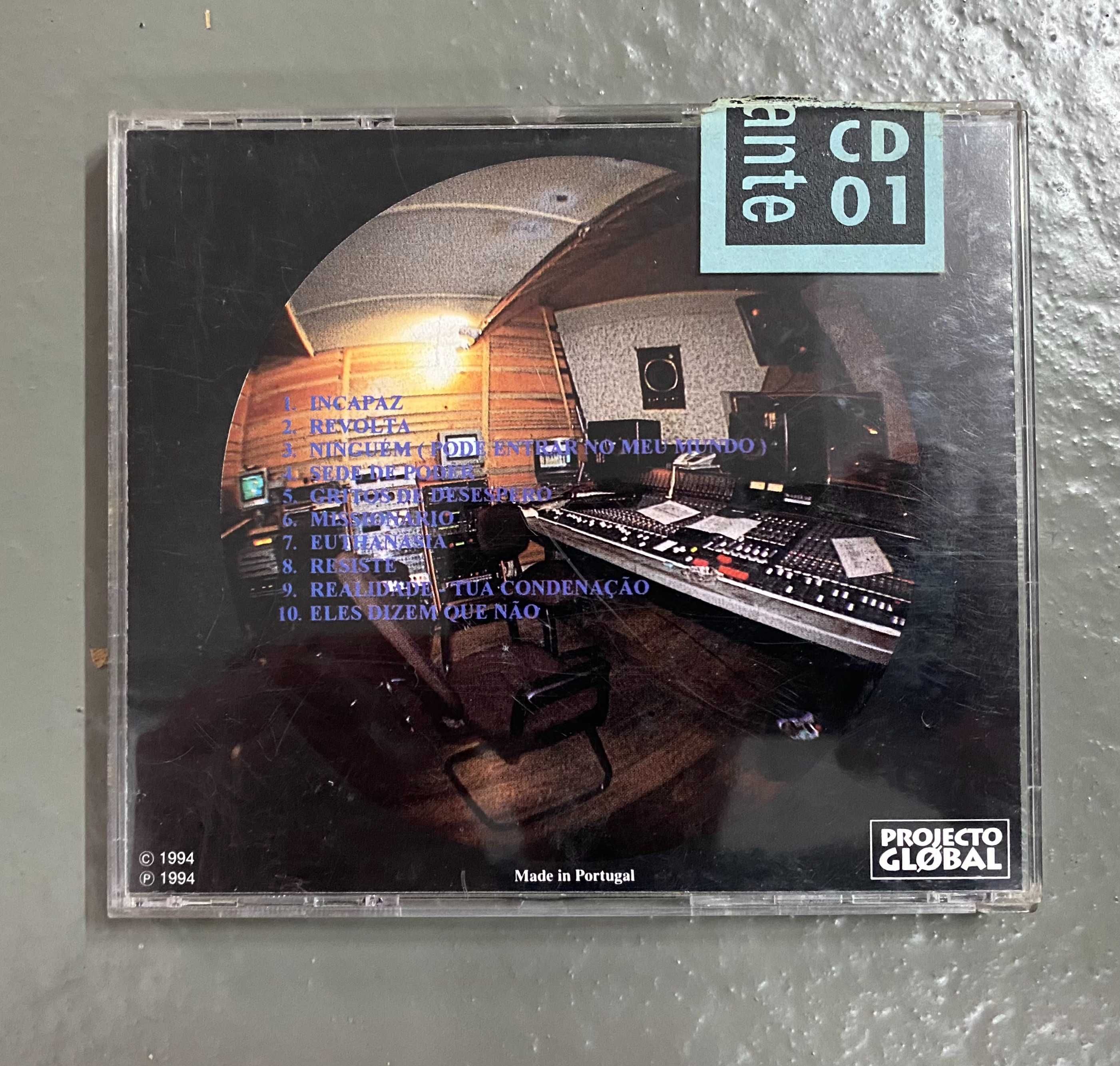 CD dos Corrosão Caótica, primeiro álgum, para colecionadores