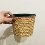 Doniczka z trawy morskiej nowa rattan ratan boho retro