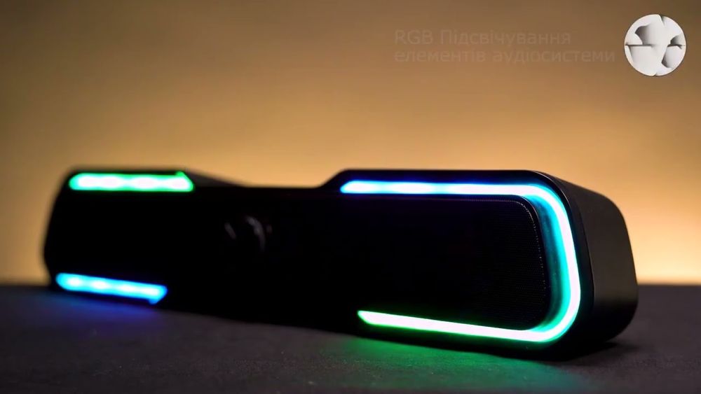 Акустическая система GamePro Bluetooth RGB Soundbar (GS915) black