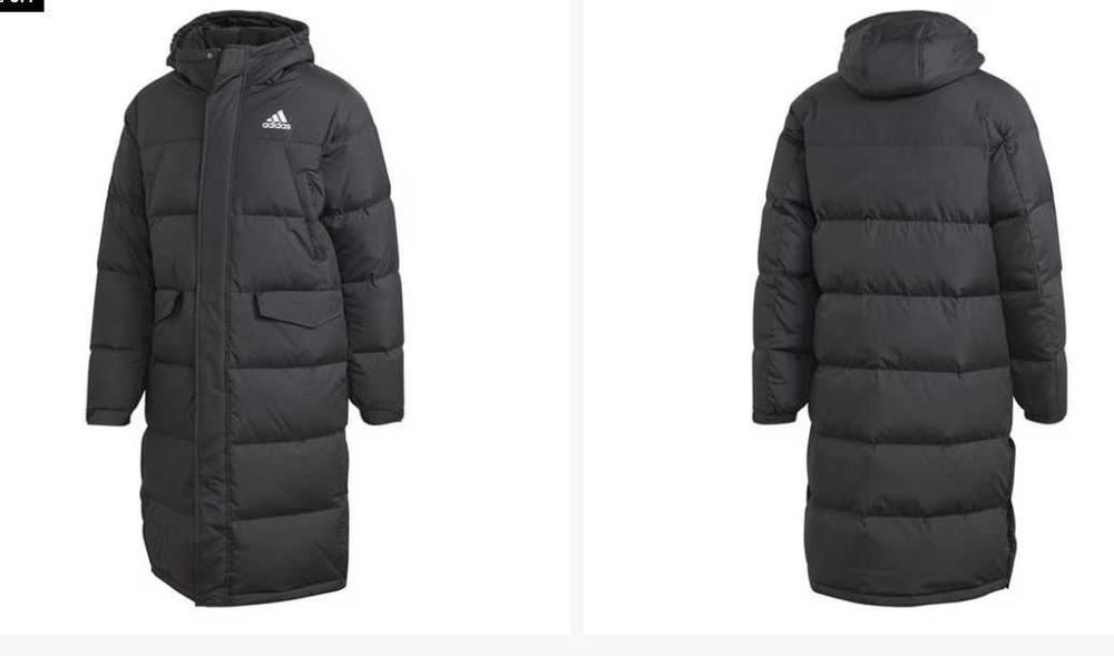 плащ зимовий ,пуховик, куртка  Adidas XS  та XXL