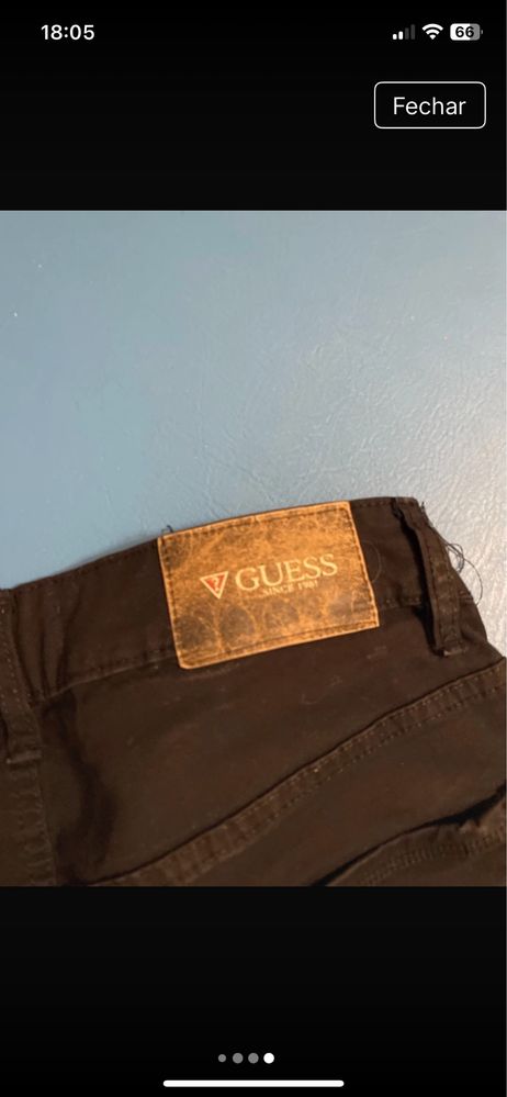 Dois pares de calcas Guess originais