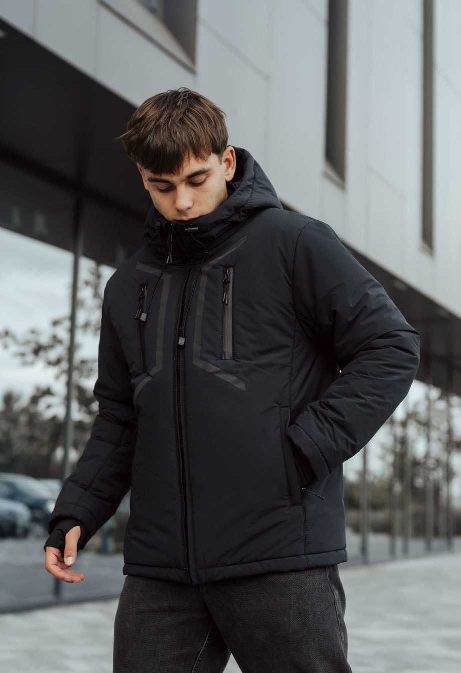 Зимова куртка Staff kub black XL
