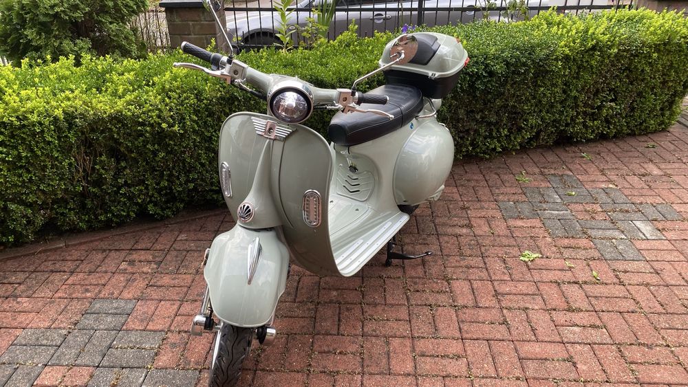 Skuter elektryczny retro classic vespa prad nowy elektryk motorower