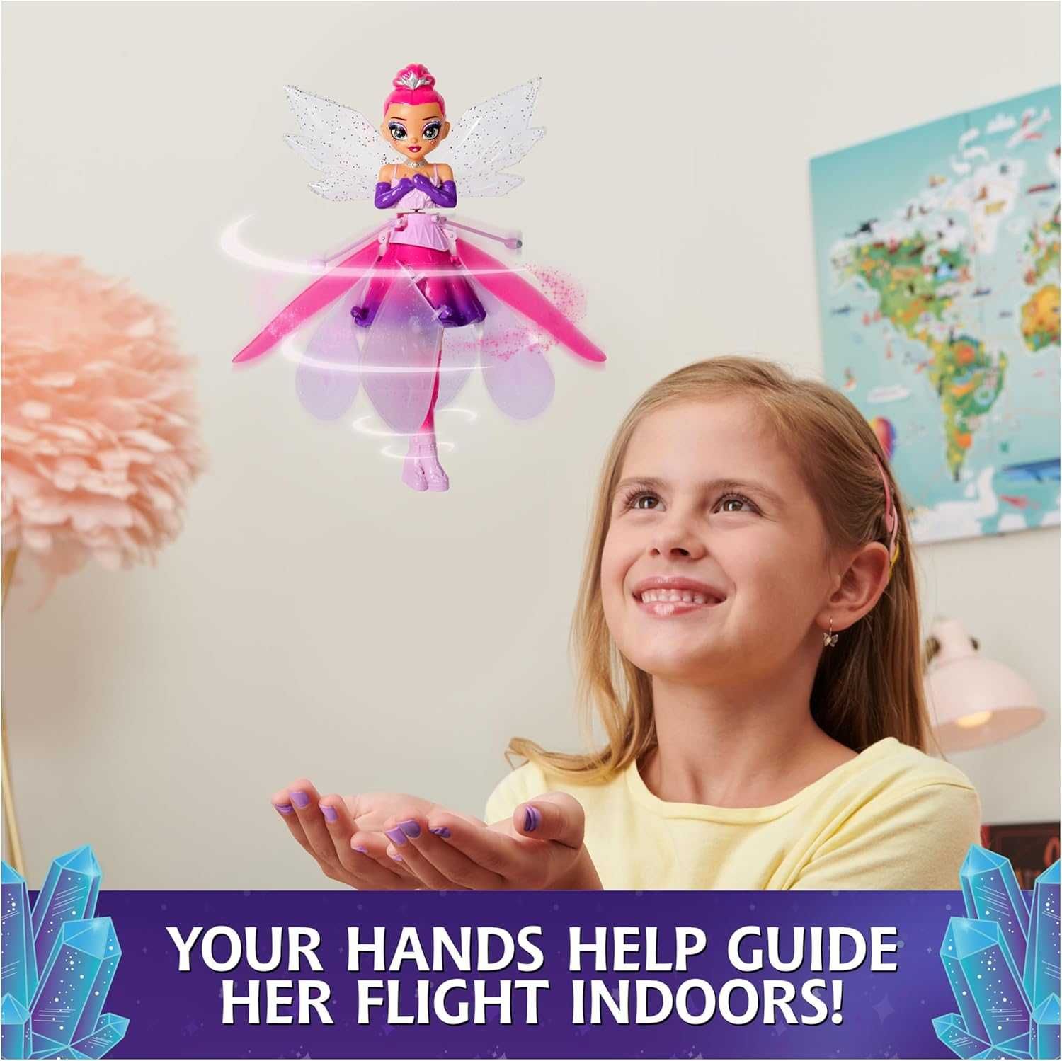 Оригінал Magical Flying Toy Doll Hatchimals Літаюча лялька