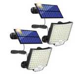 ZESTAW 2x Solarne Lampy ogrodowe, schodowe, balkonowe + Czujnik Ruchu!