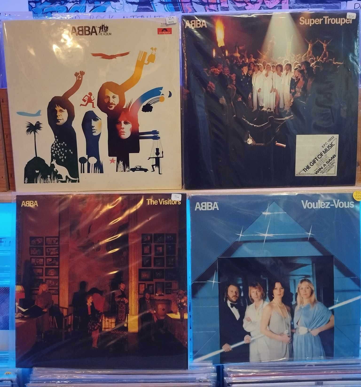 Vinil - Peter Gabriel Genesis P.Sprout Elo Abba Bryan Adams Bana etc