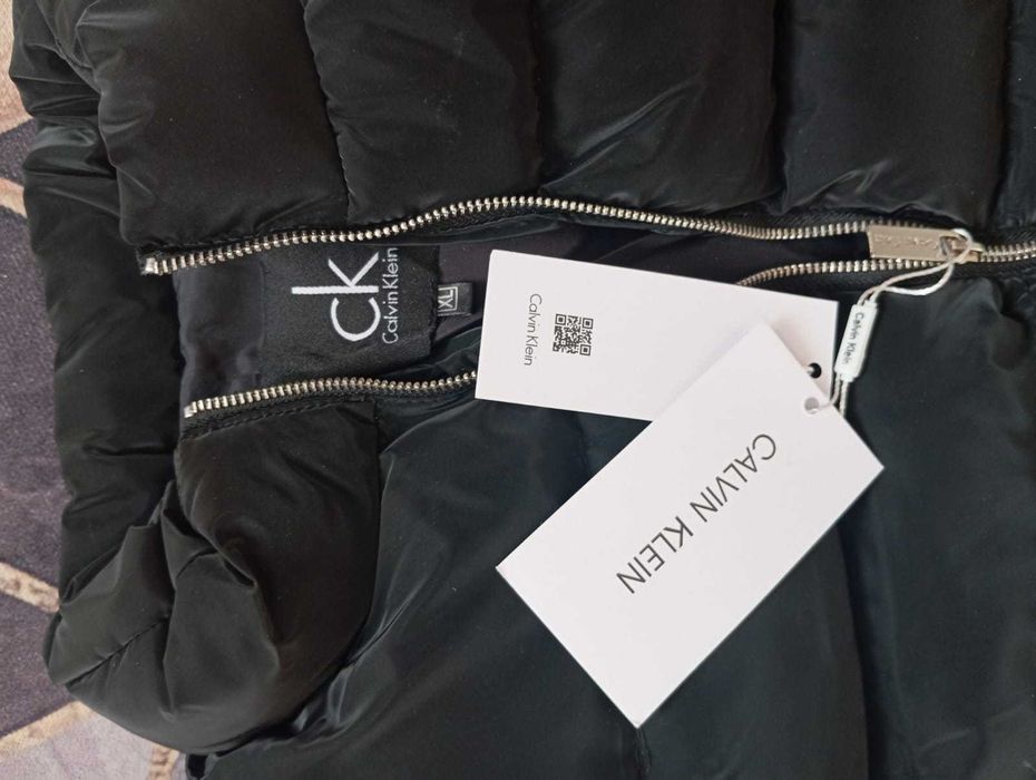 Kamizelka puchowa, bezrękawnik Calvin Klein - ciepła rozmiar XL