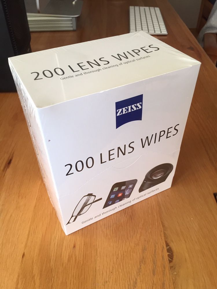 Zeiss 200 lens wipes, ściereczki, chusteczki do okularów, obiektywów