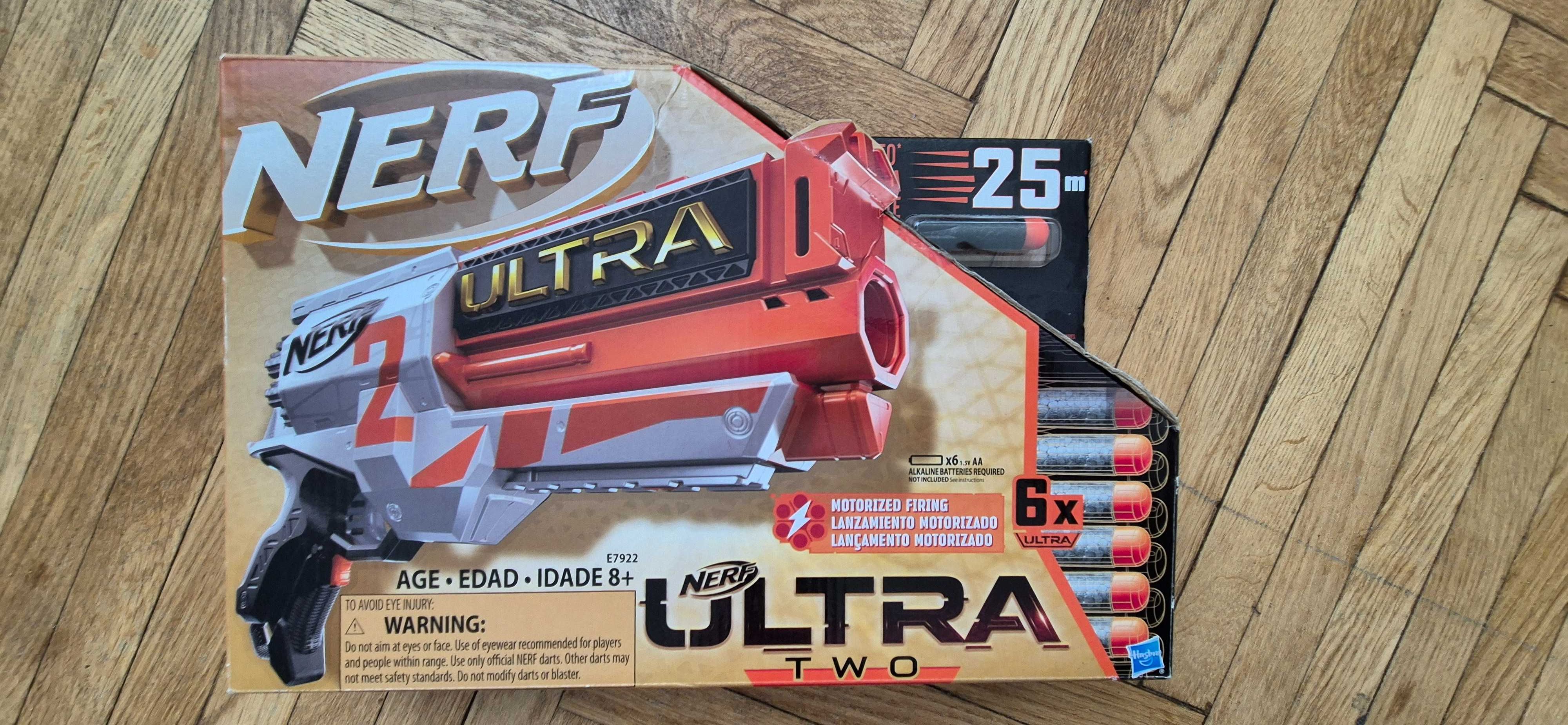 Nerf Ultra Two NOWY 6 strzałek zasięg 25m