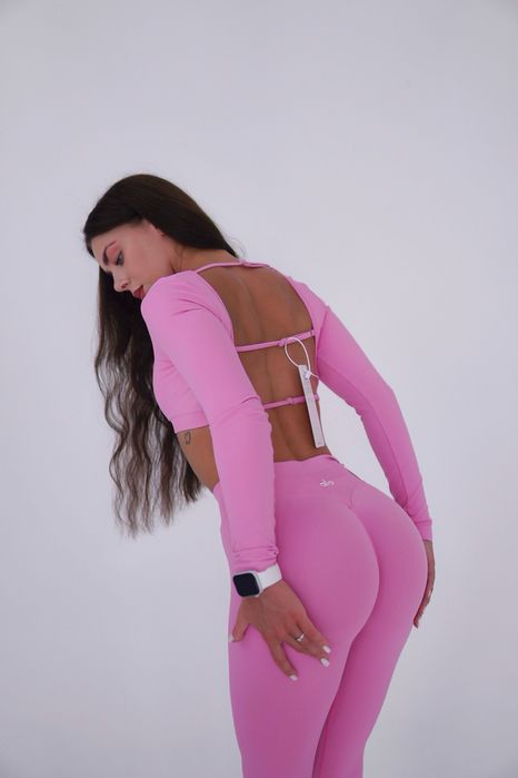 Спортивний комплект Alo Yoga топ лосини