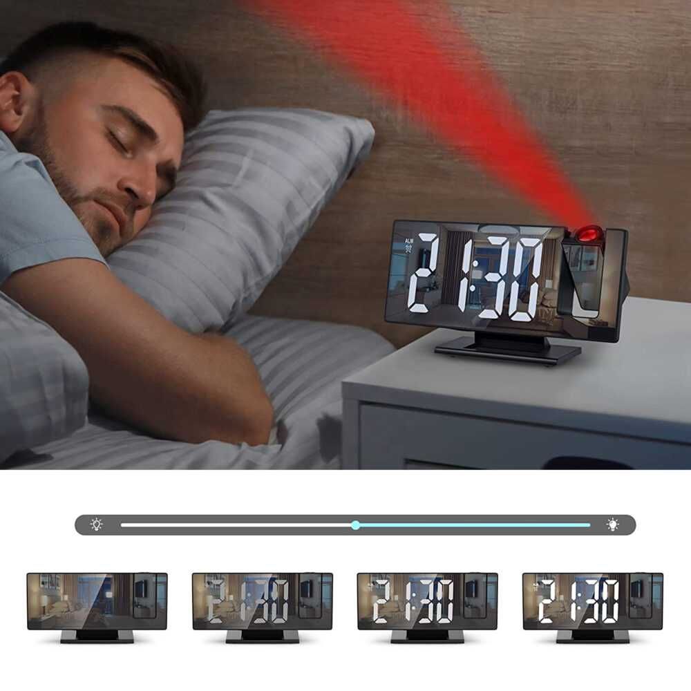 Zegarek budzik cyfrowy 2068L